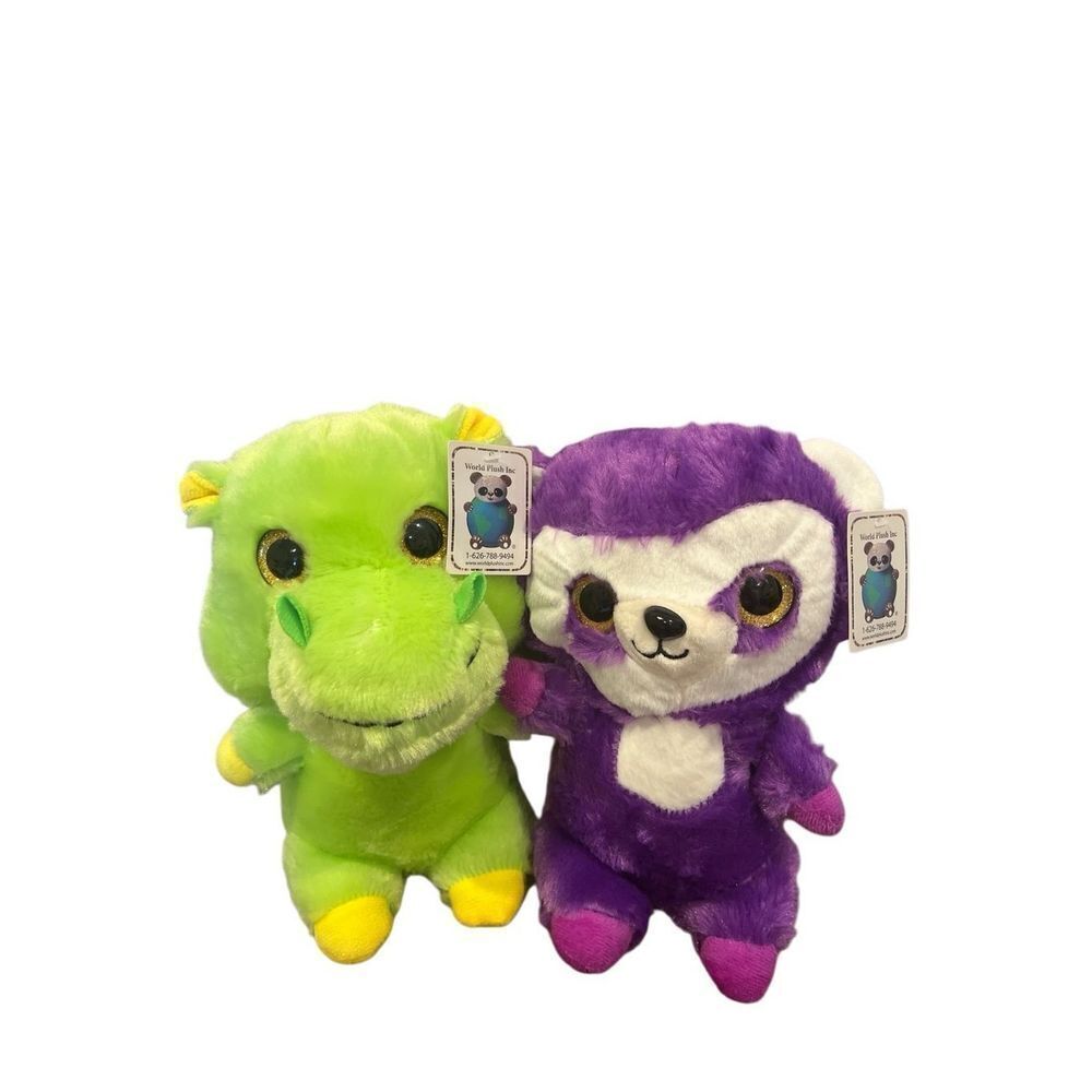 World Plush Hippo and friend lot of 2 NWT